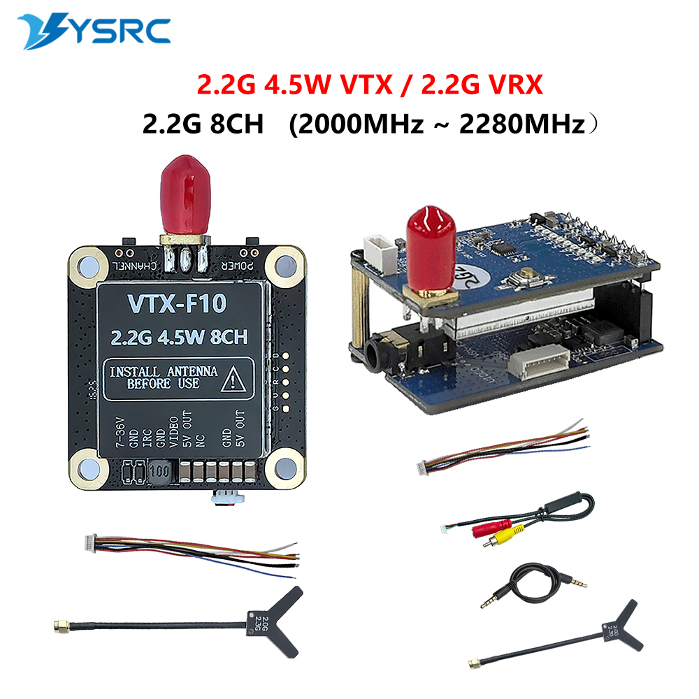 Fpv Drone Vtx - Transmissor de Vídeo FPV 2.0-2.2G 4.5W