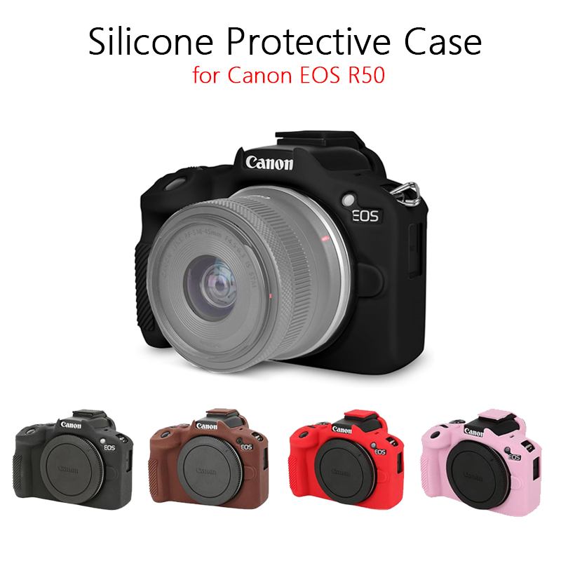 Canon Camera Eos R50 - Capa Protetora de Silicone para Canon