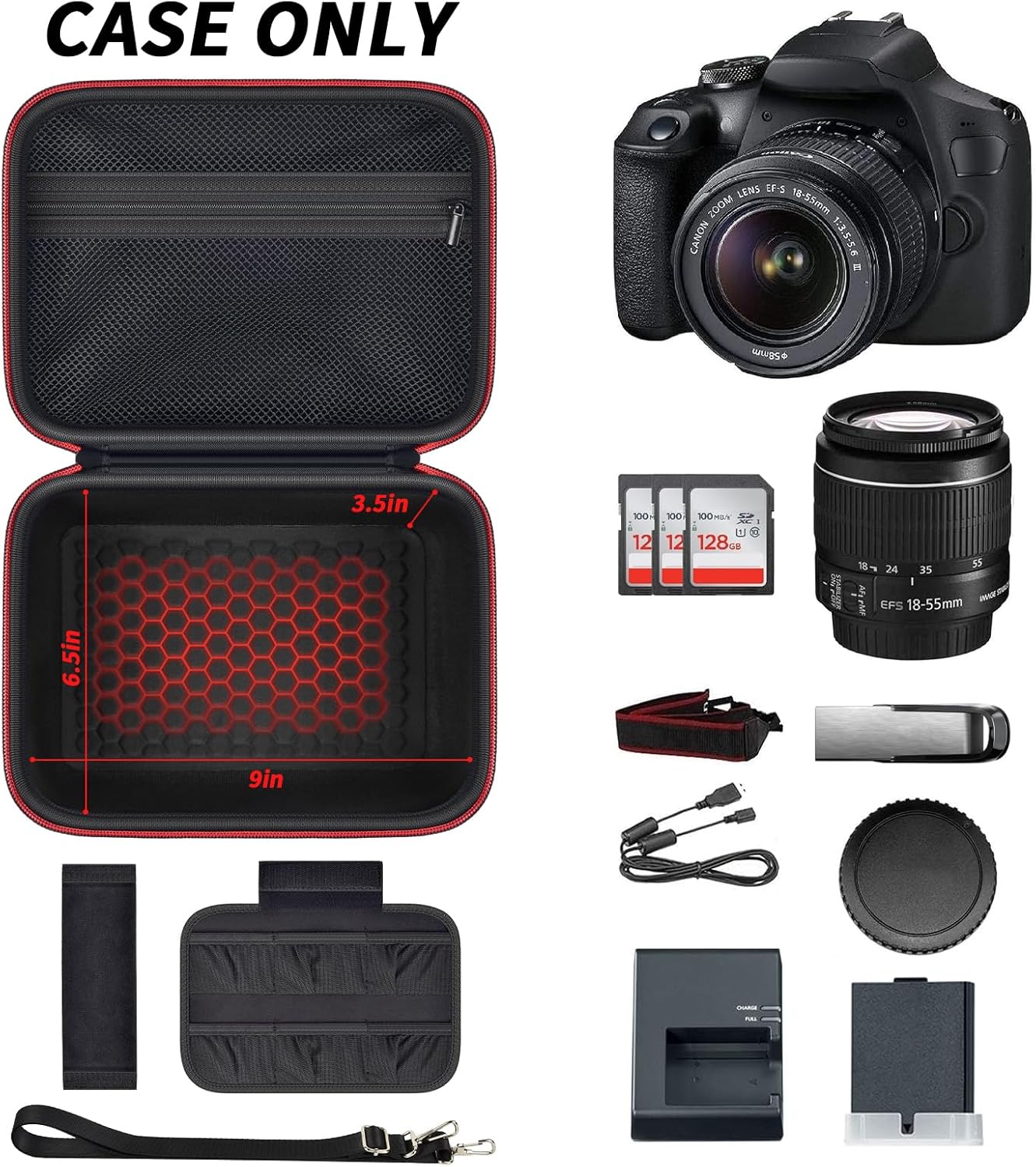 Bolsa de armazenamento de câme - Canon Camera Eos R8 avaliação e preço