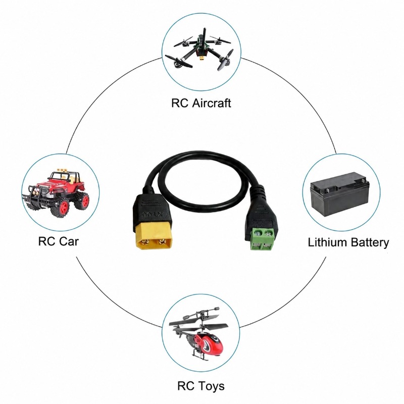 Cabo Adaptador XT60 Macho-Fême - Fpv Drone Charger avaliação e preço